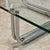 Large Vintage 784 Coffee Table in Chromed Steel and Glass by Gianfranco Frattini for Cassina, 1970s For Sale - Image 9 of 10
