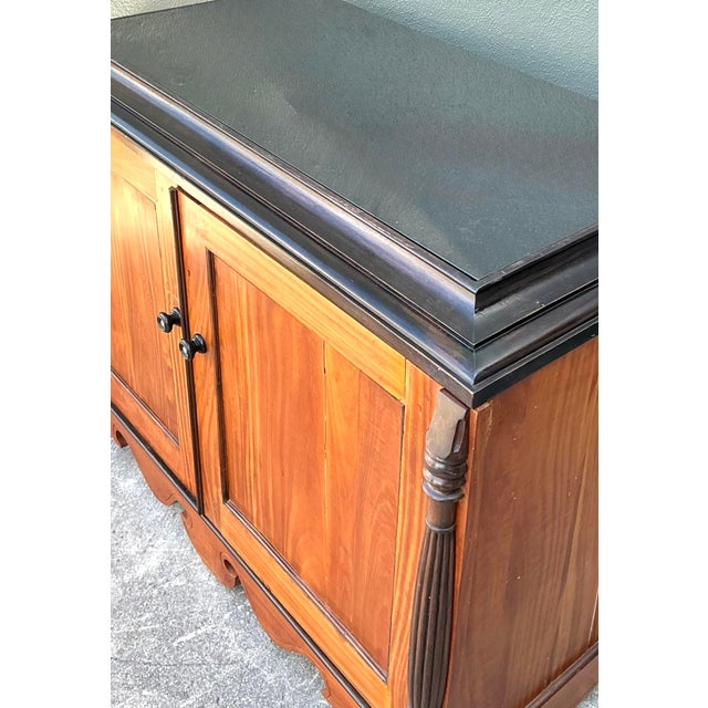 Vintage Double Door Column Sideboard For Sale - Image 17 of 17