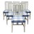 Jonathan Charles Umbra Swedish Dining Chairs, Set of 6 For Sale