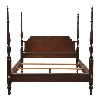Henkel Harris Mahogany Queen Bed For Sale