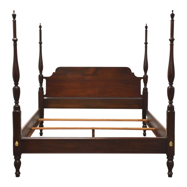 Henkel Harris Mahogany Queen Bed Chairish