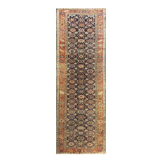 Late 19th Century Antique Persian Tribal Bijar Halwai Rug For Sale