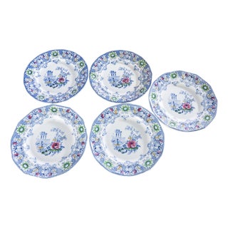 Set of 5, Mid 19th Century "Cleopatra" Transferware For Sale