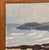 Curt Rydell, Coastal Landscape, 1950s, Oil Painting on Panel, Framed For Sale - Image 7 of 18