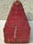 Antique Early 20th Century Red Rustic Farmhouse Wooden Tool Caddy For Sale - Image 10 of 11