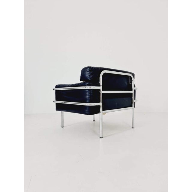 Bauhaus LC2 Armchair in the style of Cassina, 1980s For Sale - Image 6 of 10