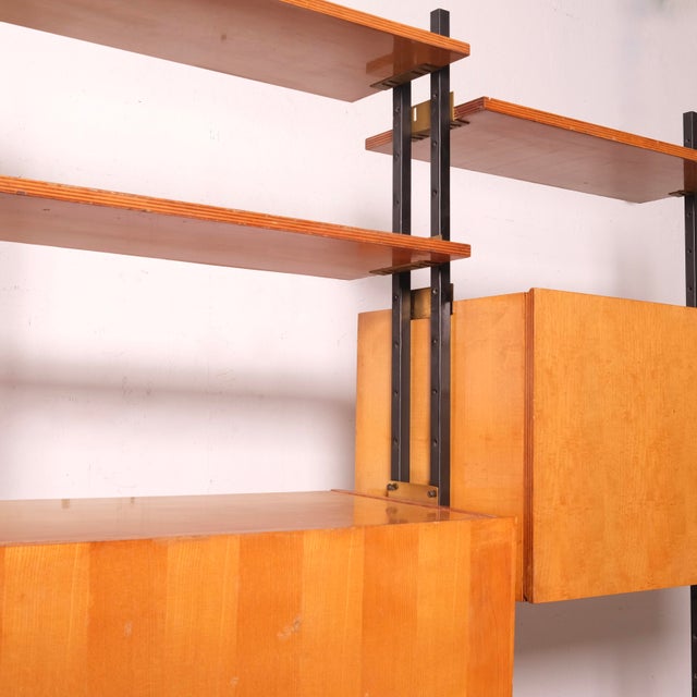 Vintage Freestanding Bookcase, Italy, 1960s For Sale - Image 10 of 18