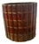 Mid 20th Century Trompe l'Oeil Book Spine Waste Basket For Sale