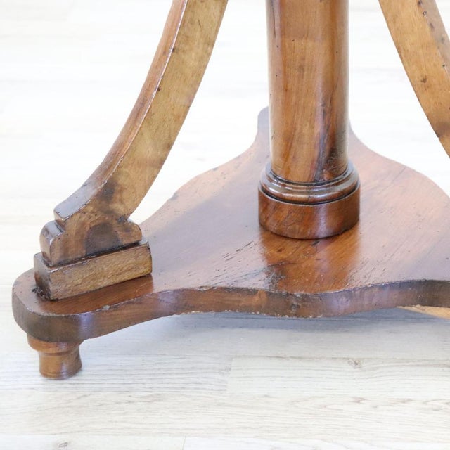 19th Century Italian Lectern in Walnut For Sale - Image 15 of 16