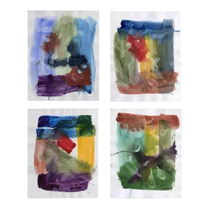 "Seasonal Refinement" Original Watercolor Painting Set III