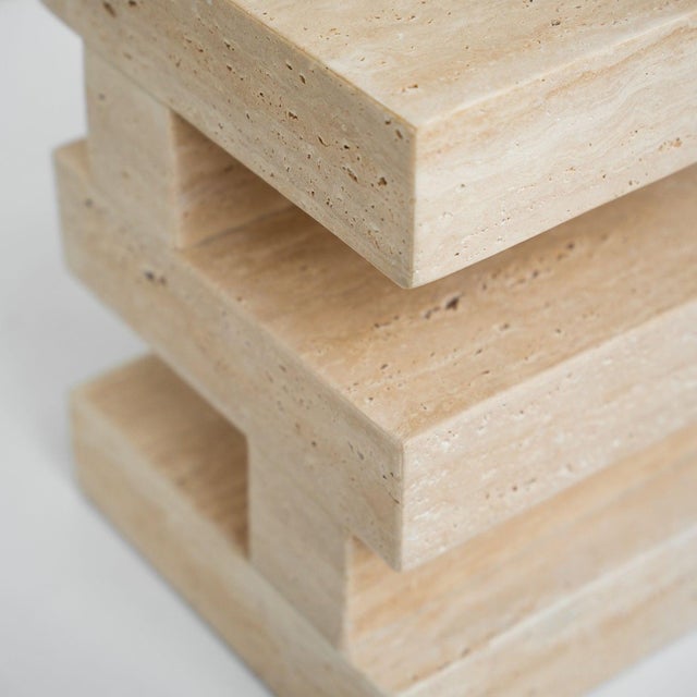 The SYNC side table is a modern, multifunctional piece that combines style and practicality. Crafted from natural...