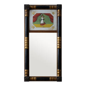 A Federal Eglomise Mirror, 19th Century