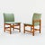 Danish mid century modern solid oak occasional chairs attributed to Borge Mogenson for Fredericia, Model 231, made in...