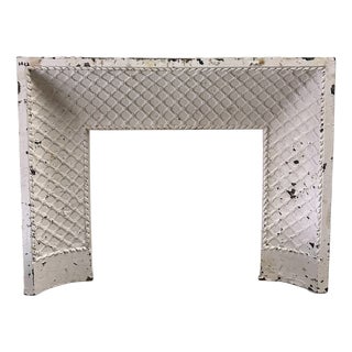 Antique Cast Iron Fireplace, 1880 For Sale