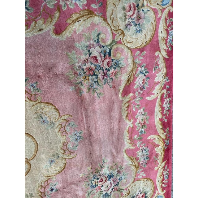 Large French Savonnerie Rug, 1890s For Sale - Image 6 of 18
