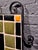 Metal Catalina & Malibu Tile Mosaic W/ Parrot Bird Motif -Framed in Wrought Iron For Sale - Image 7 of 15