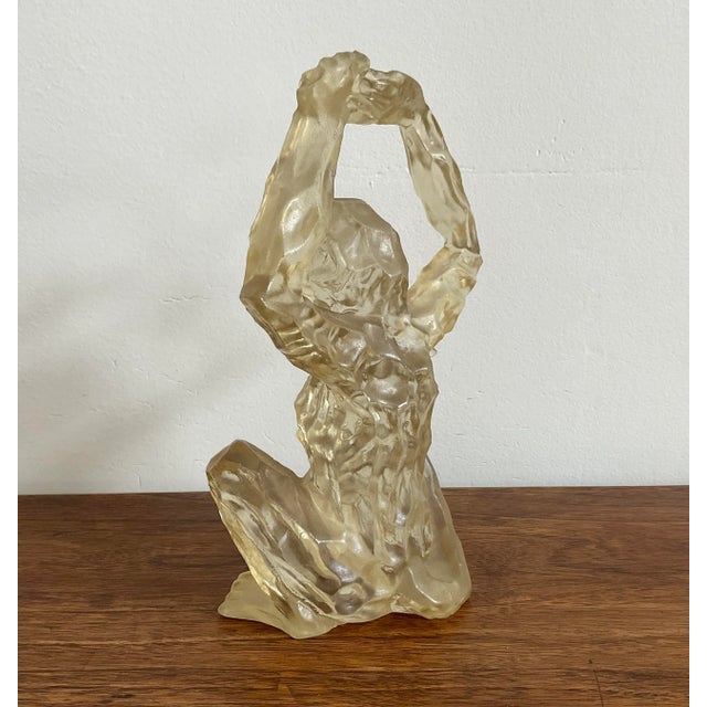 Dorothy Thorpe 1970s Dorothy Thorpe Resin Monkey Sculpture For Sale - Image 4 of 9