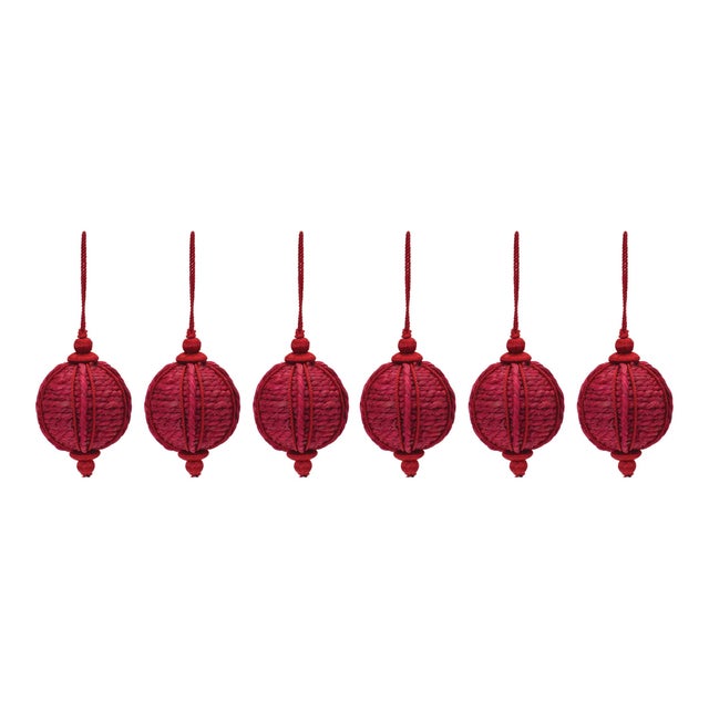 Add a touch of rustic charm to your holiday decor with our Set of Jute Onion Ornaments. These handcrafted ornaments are...