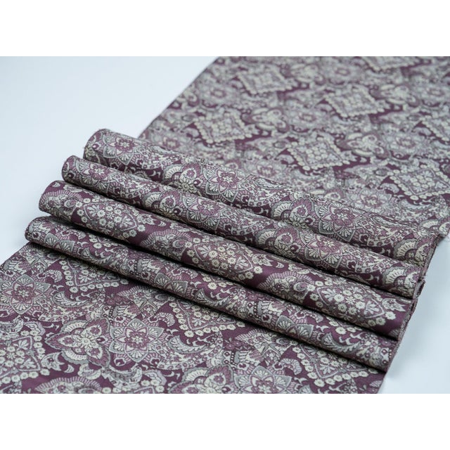 Contemporary Japanese Ceremonial Silk Table Runner by Renaras For Sale - Image 3 of 5