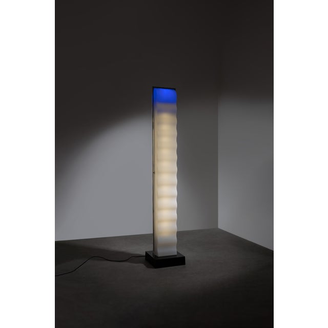 1970s Vintage Cometa Floor Lamp by Ettore Sottsass for Poltronova, 1970s For Sale - Image 5 of 16