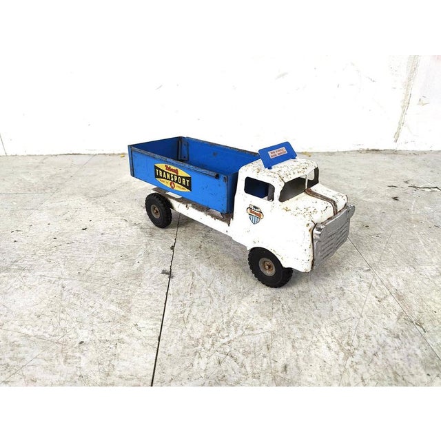 Metal Vintage Tin Toy Car from Tri-Ang, 1950s For Sale - Image 7 of 10