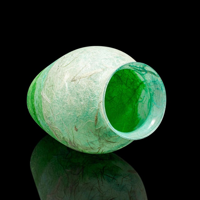 2000's Small Contemporary Posy Jar For Sale - Image 6 of 8