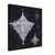 Etherial chandelier starlight modern art print. Finished with phosphorescent paint that will illuminate when charged by...