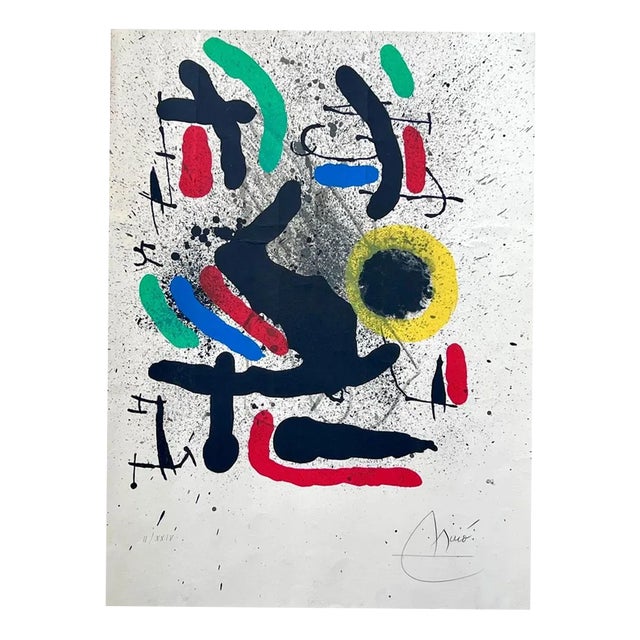 Joan Miró, Freedom of Liberties, 1971, Lithograph For Sale