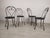 Garden Chairs in Black Iron, 1890s, Set of 4 For Sale - Image 5 of 18