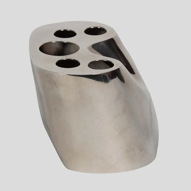 Silver-Plated Decorative Object by James Riviere, 1960s For Sale - Image 3 of 6