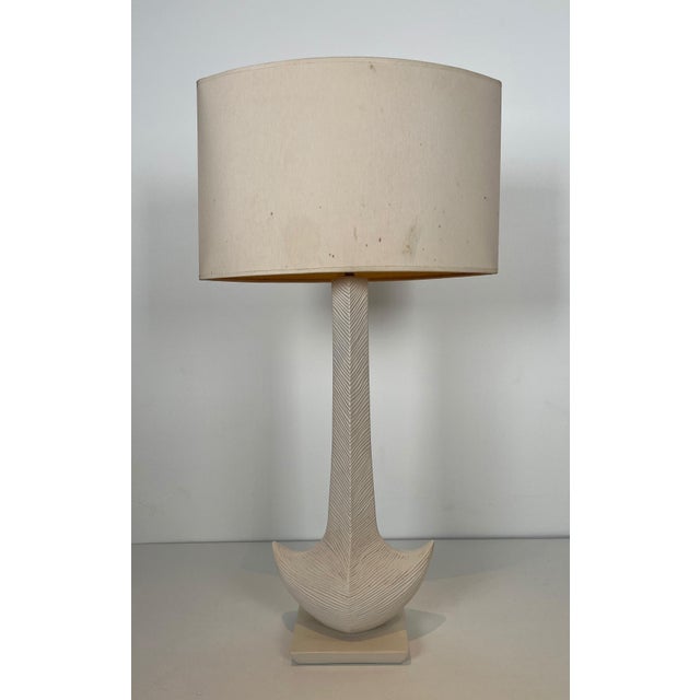1970s Ceramic table lamp. French design by L Drummer For Sale - Image 11 of 12