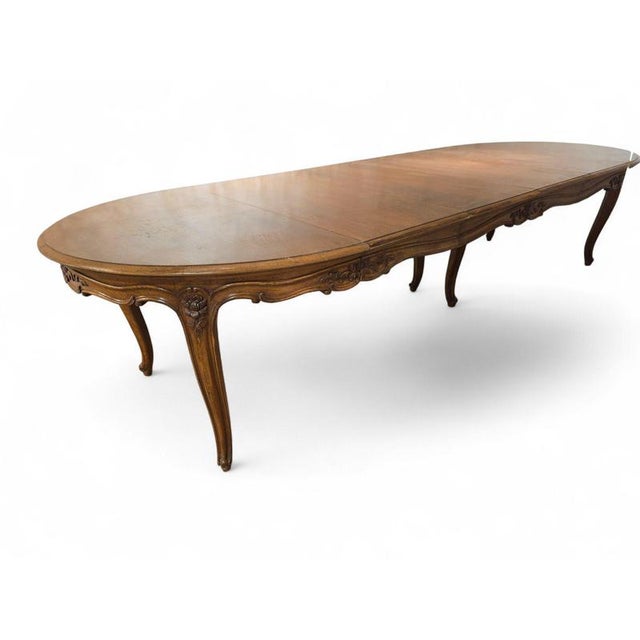 Mid 18th Century Large Antique French Extending Dining Table in Oak, 1740 For Sale - Image 5 of 12