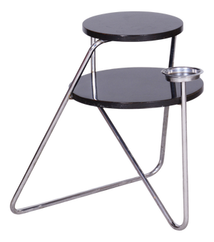 Small Bauhaus Table in Chrome from Mücke Melder, 1930s
