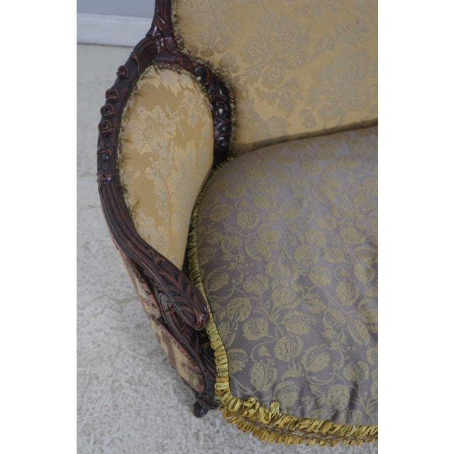 2000 - 2009 Ej Victor Carol Bolton Victorian Style Sofa For Sale - Image 5 of 18