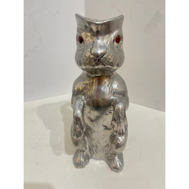 Figurative Vintage Arthur Court Bunny Pitcher, 1976 For Sale - Image 3 of 12