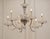 Glass Clear Murano Crystal 6-Arm Chandelier in the style of Barovier, 1970s For Sale - Image 7 of 10