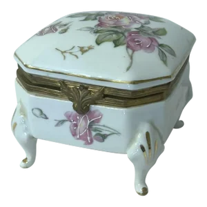 Early 20th Century Porcelain Dresser Box