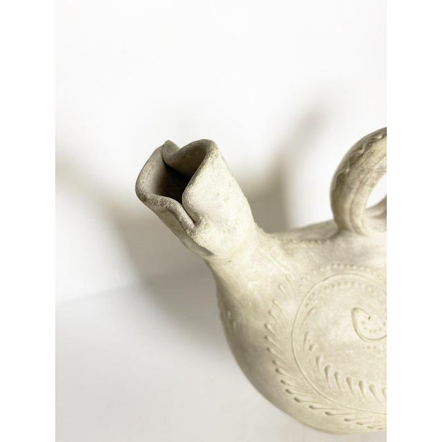 White Hen-Shaped Pitcher, France, 1980 For Sale - Image 4 of 12