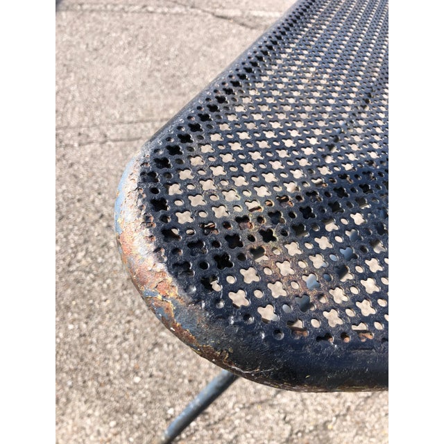Salterini 1950s Vintage Triangle Table For Sale - Image 4 of 6