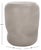 Contemporary Carrick Accent Table in Grey For Sale - Image 3 of 8