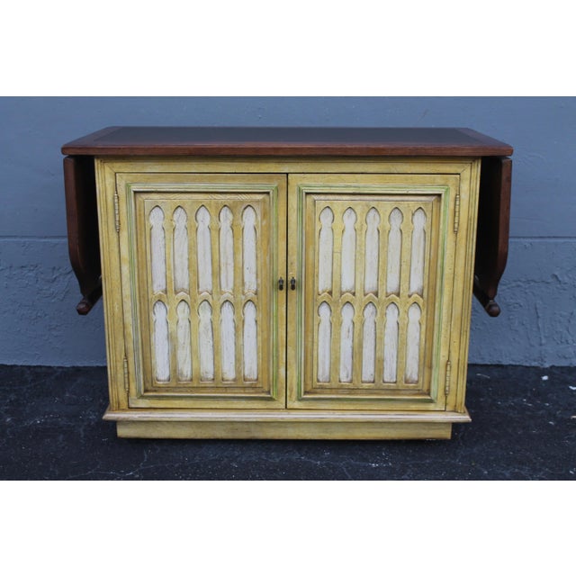 1960's Vintage Rolling Dry Bar/ Server For Sale - Image 12 of 12