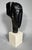 Black Amédéo Modigliani, Head of a Young Girl with Bangs, 1970, Bronze For Sale - Image 8 of 10