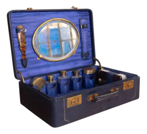 Vintage Travel Vanity Case, 1930s