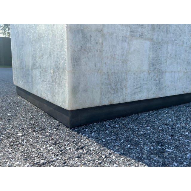 1980s 1980s Rectangular Tessellate Stone Coffee Table For Sale - Image 5 of 7