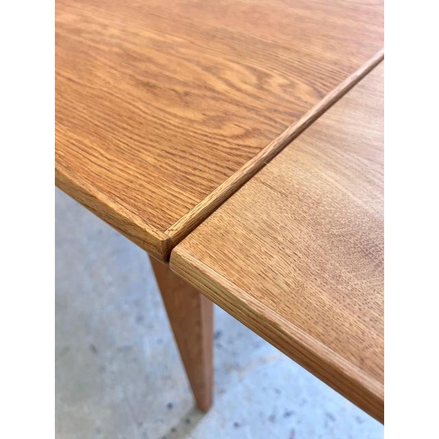 Extendable Oak Dining Table, Denmark, 1960s For Sale - Image 3 of 11