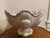 Ceramic Vintage Bassano Italy Hand-Painted Majolica Pedestal Centerpiece Bowl For Sale - Image 7 of 10