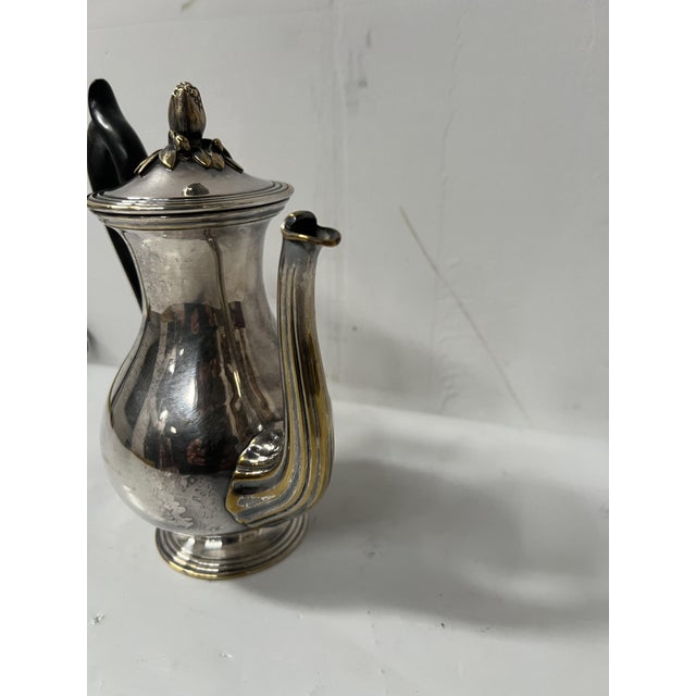 Silver-Plated Metal Teapot from Christofle, 1900s For Sale - Image 3 of 11