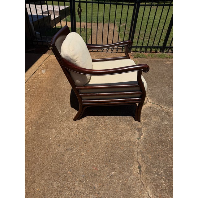 Palecek 1980s Palecek Lounge Chair For Sale - Image 4 of 16