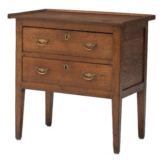 Antique Two-Drawer Chest, 1800 For Sale