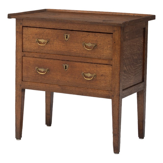 Antique Two-Drawer Chest, 1800 For Sale